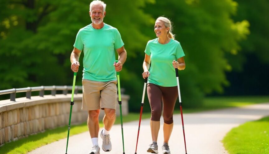 Скандинавские палки